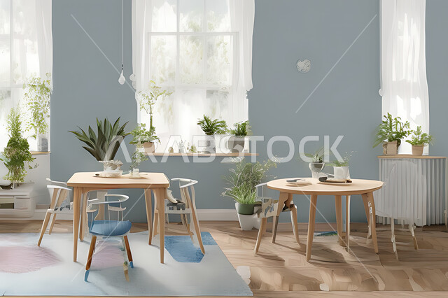 A living room with attractive modern designs, exquisite decorations, elegant home furnishings, luxurious modern designs, elegant residential apartments, tourist apartments, interior decoration