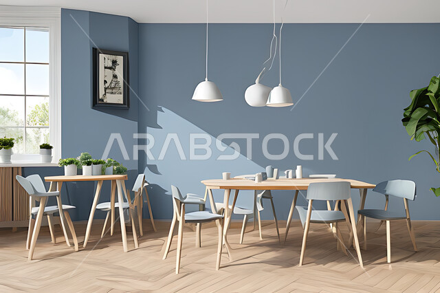 A living room with attractive modern designs, exquisite decorations, elegant home furnishings, luxurious modern designs, elegant residential apartments, tourist apartments, interior decoration