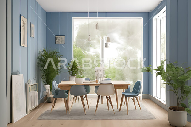 A living room with attractive modern designs, exquisite decorations, elegant home furnishings, luxurious modern designs, elegant residential apartments, tourist apartments, interior decoration