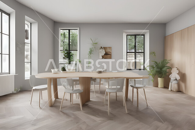 A living room with attractive modern designs, exquisite decorations, elegant home furnishings, luxurious modern designs, elegant residential apartments, tourist apartments, interior decoration