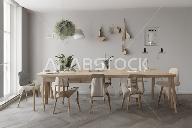 A living room with attractive modern designs, exquisite decorations, elegant home furnishings, luxurious modern designs, elegant residential apartments, tourist apartments, interior decoration