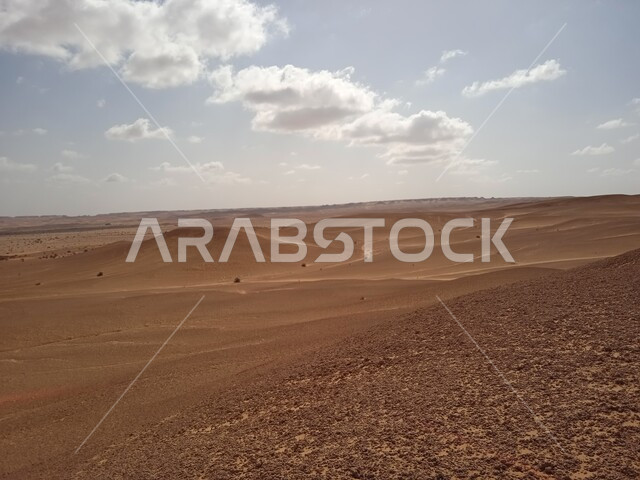 الكثبان الرملية في المناطق الصحراوية، الرمال الناعمة، الطبيعة الصحراوية