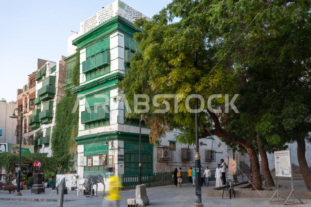 المباني الأثرية في البلد التاريخي في مدينة جدة بالمملكة العربية السعودية، التراث العالمي لليونسكو , المدينة التاريخية في جدة، التصميم المعماري العربي القديم، أماكن سياحية، المعالم التاريخية في جدة, حي البلد .