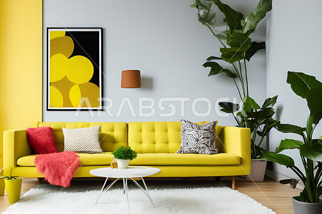 غرفة معيشة بتصاميم عصرية حديثه، ديكورات داخليه، غرفة جلوس, أثاث منزلي راقي، تصاميم عصرية فاخرة، شقق وفلل سكنية, فنادق ومنتجعات فاخره ، ديكور داخلي باللون الأحمر