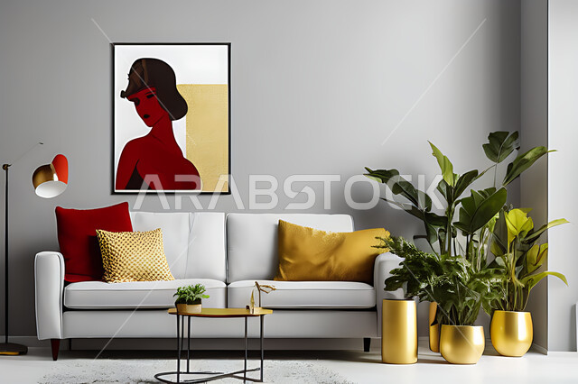 غرفة معيشة بتصاميم عصرية حديثه، ديكورات داخليه، غرفة جلوس, أثاث منزلي راقي، تصاميم عصرية فاخرة، شقق وفلل سكنية, فنادق ومنتجعات فاخره ، ديكور داخلي باللون الأحمر