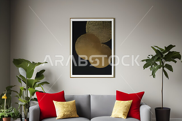 غرفة معيشة بتصاميم عصرية حديثه، ديكورات داخليه، غرفة جلوس, أثاث منزلي راقي، تصاميم عصرية فاخرة، شقق وفلل سكنية, فنادق ومنتجعات فاخره ، ديكور داخلي باللون الأحمر