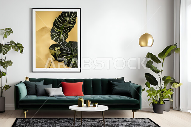 غرفة معيشة بتصاميم عصرية حديثه، ديكورات داخليه، غرفة جلوس, أثاث منزلي راقي، تصاميم عصرية فاخرة، شقق وفلل سكنية, فنادق ومنتجعات فاخره ، ديكور داخلي باللون الأحمر