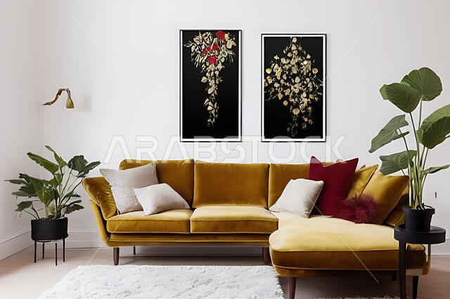 غرفة معيشة بتصاميم عصرية حديثه، ديكورات داخليه، غرفة جلوس, أثاث منزلي راقي، تصاميم عصرية فاخرة، شقق وفلل سكنية, فنادق ومنتجعات فاخره ، ديكور داخلي باللون الأحمر