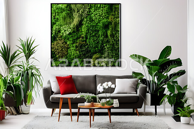 غرفة معيشة بتصاميم عصرية حديثه، ديكورات داخليه، غرفة جلوس, أثاث منزلي راقي، تصاميم عصرية فاخرة، شقق وفلل سكنية, فنادق ومنتجعات فاخره ، ديكور داخلي باللون الأحمر