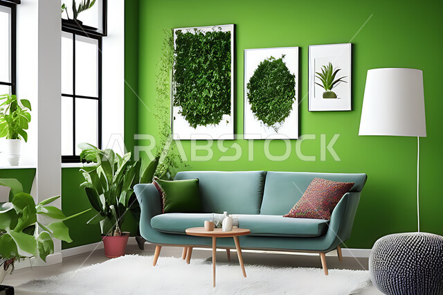 غرفة معيشة بتصاميم عصرية حديثه، ديكورات داخليه، غرفة جلوس, أثاث منزلي راقي، تصاميم عصرية فاخرة، شقق وفلل سكنية, فنادق ومنتجعات فاخره ، ديكور داخلي باللون الأحمر