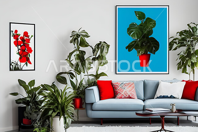 غرفة معيشه بتصاميم عصرية حديثه، غرفة جلوس, ديكورات داخليه، لوحات فنيه معلقه, تحف و إكسسوارات, أثاث منزلي راقي، تصاميم عصرية ، شقق وفلل سكنية ، ديكور داخلي