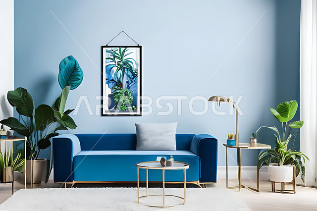 Living room with modern modern designs, living room, interior decorations, hanging paintings, antiques and accessories, upscale home furniture, modern designs, apartments and villas, interior decoration