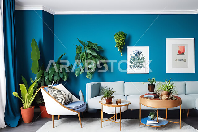 غرفة معيشه بتصاميم عصرية حديثه، غرفة جلوس, ديكورات داخليه، لوحات فنيه معلقه, تحف و إكسسوارات, أثاث منزلي راقي، تصاميم عصرية ، شقق وفلل سكنية ، ديكور داخلي