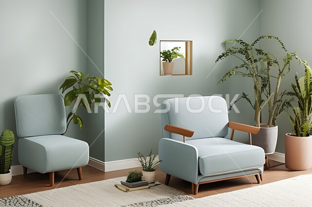 غرفة بتصاميم عصرية حديثه، ديكورات داخليه، لوحات فنيه معلقه, تحف و إكسسوارات, أثاث منزلي راقي، تصاميم عصرية ، شقق وفلل سكنية ، ديكور داخلي