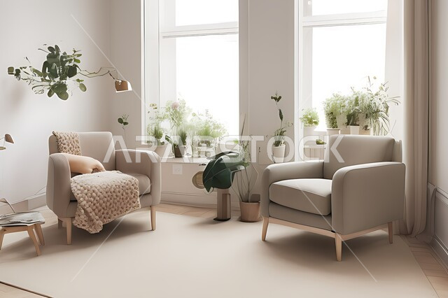 Living room with modern modern designs, living room, interior decorations, hanging paintings, antiques and accessories, upscale home furniture, modern designs, apartments and villas, interior decoration