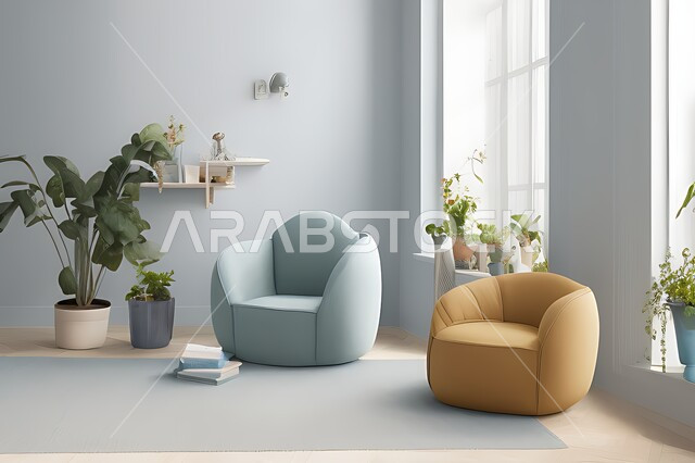 غرفة معيشه بتصاميم عصرية حديثه، غرفة جلوس, ديكورات داخليه، لوحات فنيه معلقه, تحف و إكسسوارات, أثاث منزلي راقي، تصاميم عصرية ، شقق وفلل سكنية ، ديكور داخلي