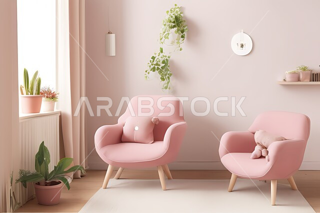 Living room with modern modern designs, living room, interior decorations, hanging paintings, antiques and accessories, upscale home furniture, modern designs, apartments and villas, interior decoration