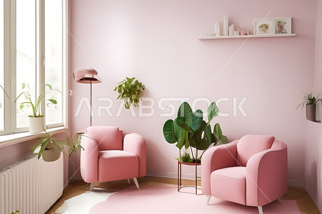 Living room with modern modern designs, living room, interior decorations, hanging paintings, antiques and accessories, upscale home furniture, modern designs, apartments and villas, interior decoration