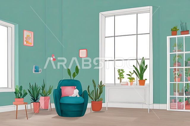 غرفة معيشه بتصاميم عصرية حديثه، غرفة جلوس, ديكورات داخليه، لوحات فنيه معلقه, تحف و إكسسوارات, أثاث منزلي راقي، تصاميم عصرية ، شقق وفلل سكنية ، ديكور داخلي