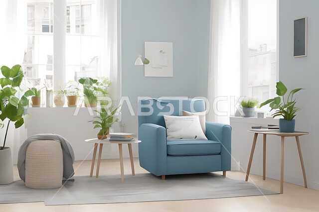 Living room with modern modern designs, living room, interior decorations, hanging paintings, antiques and accessories, upscale home furniture, modern designs, apartments and villas, interior decoration