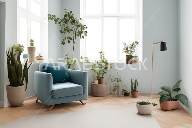 Living room with modern modern designs, living room, interior decorations, hanging paintings, antiques and accessories, upscale home furniture, modern designs, apartments and villas, interior decoration