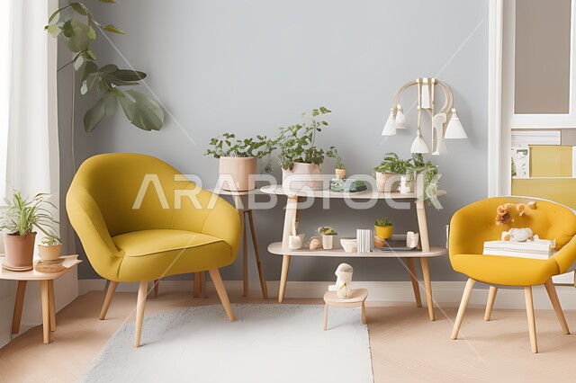 غرفة معيشه بتصاميم عصرية حديثه، غرفة جلوس, ديكورات داخليه، لوحات فنيه معلقه, تحف و إكسسوارات, أثاث منزلي راقي، تصاميم عصرية ، شقق وفلل سكنية ، ديكور داخلي