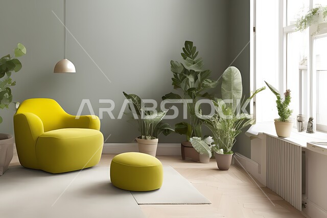 Living room with modern modern designs, living room, interior decorations, hanging paintings, antiques and accessories, upscale home furniture, modern designs, apartments and villas, interior decoration