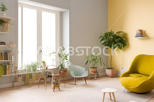 غرفة معيشه بتصاميم عصرية حديثه، غرفة جلوس, ديكورات داخليه، لوحات فنيه معلقه, تحف و إكسسوارات, أثاث منزلي راقي، تصاميم عصرية ، شقق وفلل سكنية ، ديكور داخلي