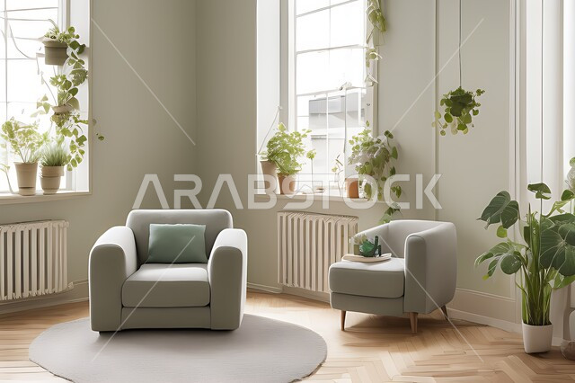 غرفة معيشه بتصاميم عصرية حديثه، غرفة جلوس, ديكورات داخليه، لوحات فنيه معلقه, تحف و إكسسوارات, أثاث منزلي راقي، تصاميم عصرية ، شقق وفلل سكنية ، ديكور داخلي