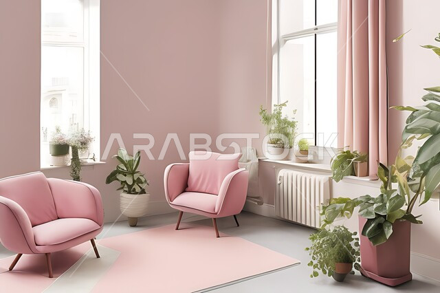 Living room with modern modern designs, living room, interior decorations, hanging paintings, antiques and accessories, upscale home furniture, modern designs, apartments and villas, interior decoration