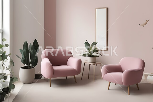 Living room with modern modern designs, living room, interior decorations, hanging paintings, antiques and accessories, upscale home furniture, modern designs, apartments and villas, interior decoration