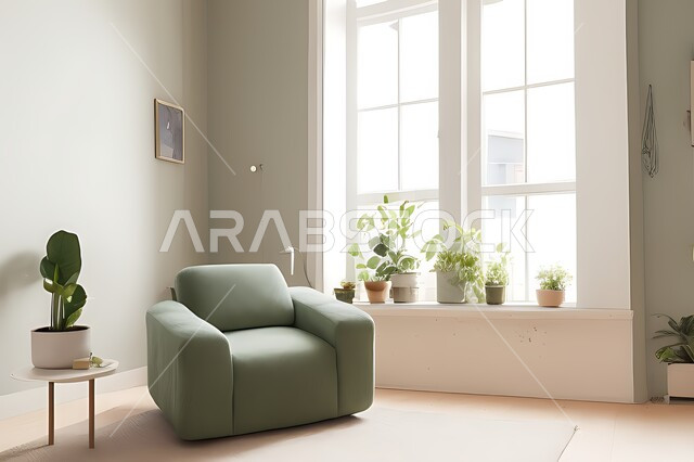 Living room with modern modern designs, living room, interior decorations, hanging paintings, antiques and accessories, upscale home furnishings, modern designs, apartments and villas, interior decor.