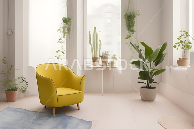 Living room with modern modern designs, living room, interior decorations, hanging paintings, antiques and accessories, upscale home furnishings, modern designs, apartments and villas, interior decor.