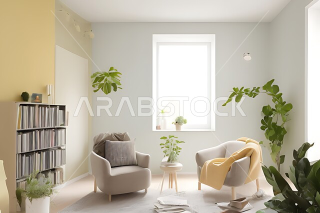 غرفة معيشه بتصاميم عصرية حديثه، غرفة جلوس, ديكورات داخليه، لوحات فنيه معلقه, تحف و إكسسوارات, أثاث منزلي راقي، تصاميم عصرية ، شقق وفلل سكنية ، ديكور داخلي .