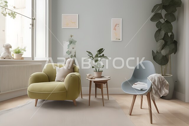 غرفة معيشه بتصاميم عصرية حديثه، غرفة جلوس, ديكورات داخليه، لوحات فنيه معلقه, تحف و إكسسوارات, أثاث منزلي راقي، تصاميم عصرية ، شقق وفلل سكنية ، ديكور داخلي .