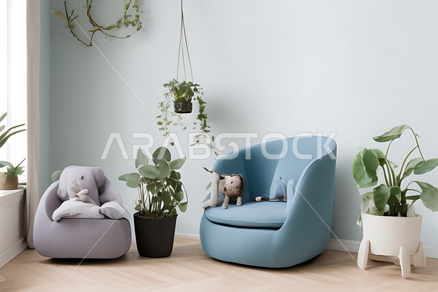 Living room with modern modern designs, living room, interior decorations, hanging paintings, antiques and accessories, upscale home furniture, modern designs, apartments and villas, interior decoration