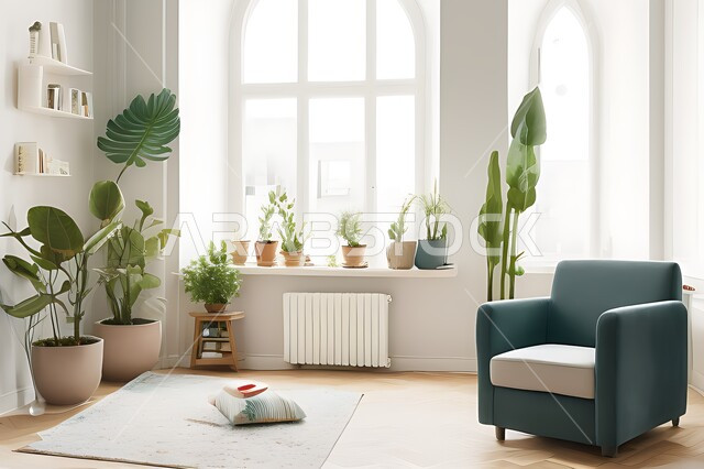 Living room with modern modern designs, living room, interior decorations, hanging paintings, antiques and accessories, upscale home furniture, modern designs, apartments and villas, interior decoration