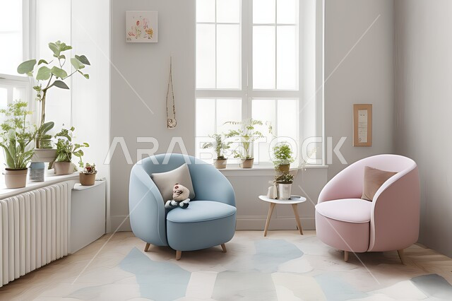 Living room with modern modern designs, living room, interior decorations, hanging paintings, antiques and accessories, upscale home furniture, modern designs, apartments and villas, interior decoration