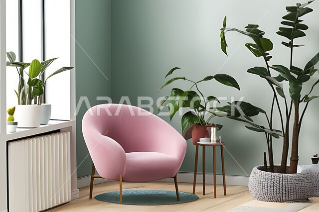 Living room with modern modern designs, living room, interior decorations, hanging paintings, antiques and accessories, upscale home furniture, modern designs, apartments and villas, interior decoration