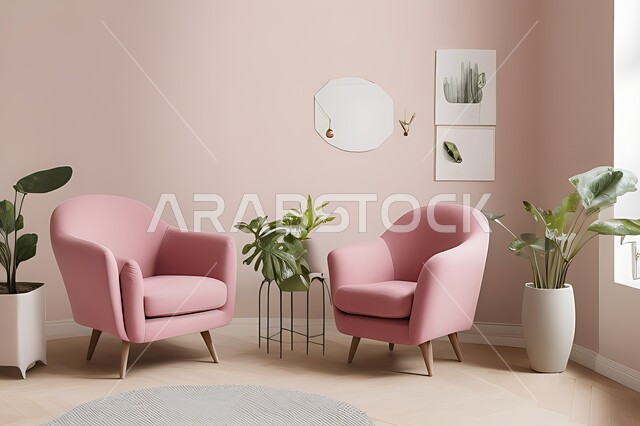 Living room with modern modern designs, living room, interior decorations, hanging paintings, antiques and accessories, upscale home furniture, modern designs, apartments and villas, interior decoration