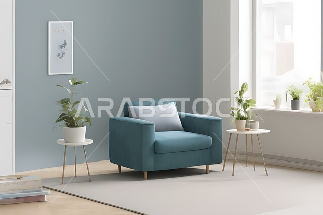 Living room with modern modern designs, living room, interior decorations, hanging paintings, antiques and accessories, upscale home furniture, modern designs, apartments and villas, interior decoration