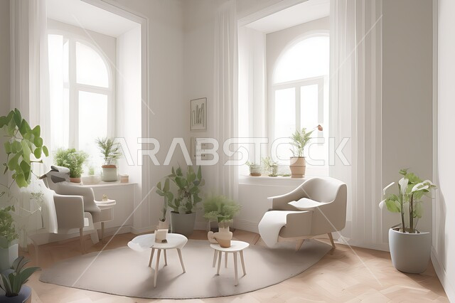 Living room with modern modern designs, living room, interior decorations, hanging paintings, antiques and accessories, upscale home furniture, modern designs, apartments and villas, interior decoration