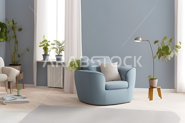 Living room with modern modern designs, living room, interior decorations, hanging paintings, antiques and accessories, upscale home furniture, modern designs, apartments and villas, interior decoration