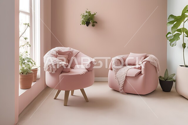 Living room with modern modern designs, living room, interior decorations, hanging paintings, antiques and accessories, upscale home furniture, modern designs, apartments and villas, interior decoration