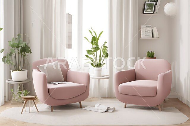 Living room with modern modern designs, living room, interior decorations, hanging paintings, antiques and accessories, upscale home furniture, modern designs, apartments and villas, interior decoration