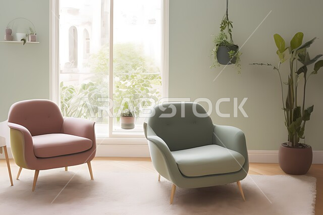 Living room with modern modern designs, living room, interior decorations, hanging paintings, antiques and accessories, upscale home furniture, modern designs, apartments and villas, interior decoration