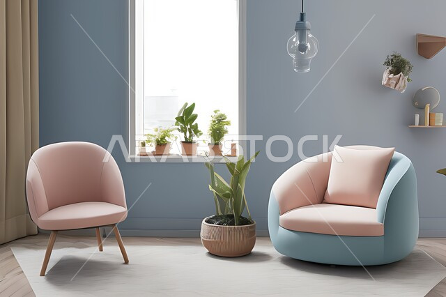 Living room with modern modern designs, living room, interior decorations, hanging paintings, antiques and accessories, upscale home furniture, modern designs, apartments and villas, interior decoration