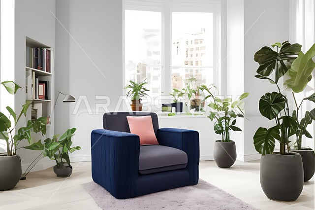 Living room with modern modern designs, living room, interior decorations, hanging paintings, antiques and accessories, upscale home furniture, modern designs, apartments and villas, interior decoration