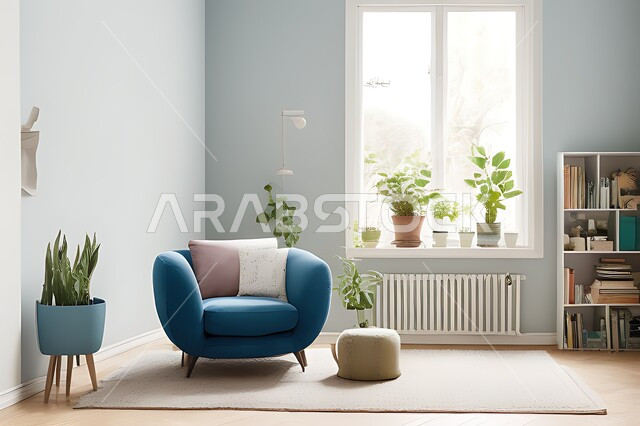 Living room with modern modern designs, living room, interior decorations, hanging paintings, antiques and accessories, upscale home furniture, modern designs, apartments and villas, interior decoration