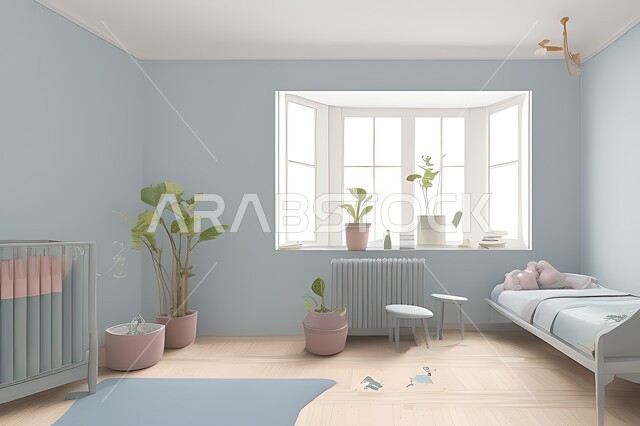 Bedroom with modern modern designs, interior decorations, hanging paintings, antiques and accessories, upscale home furniture, modern designs, apartments and villas, interior decor